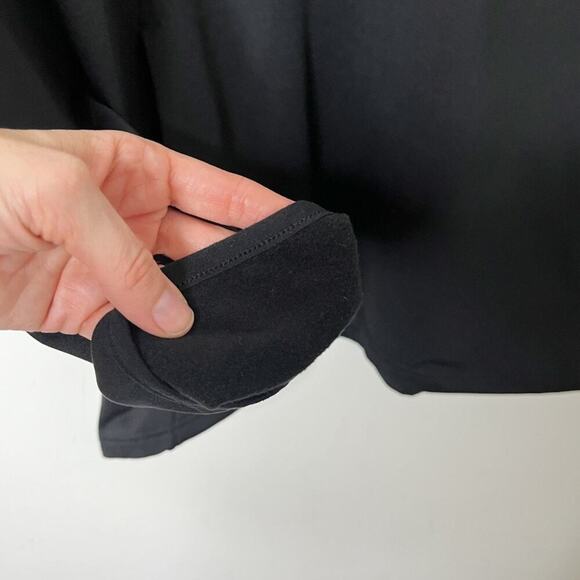 Reebok Men's Half Zip Pullover Sweater XL Black Hoodie Fleece Athletic Jacket - Picture 6 of 9